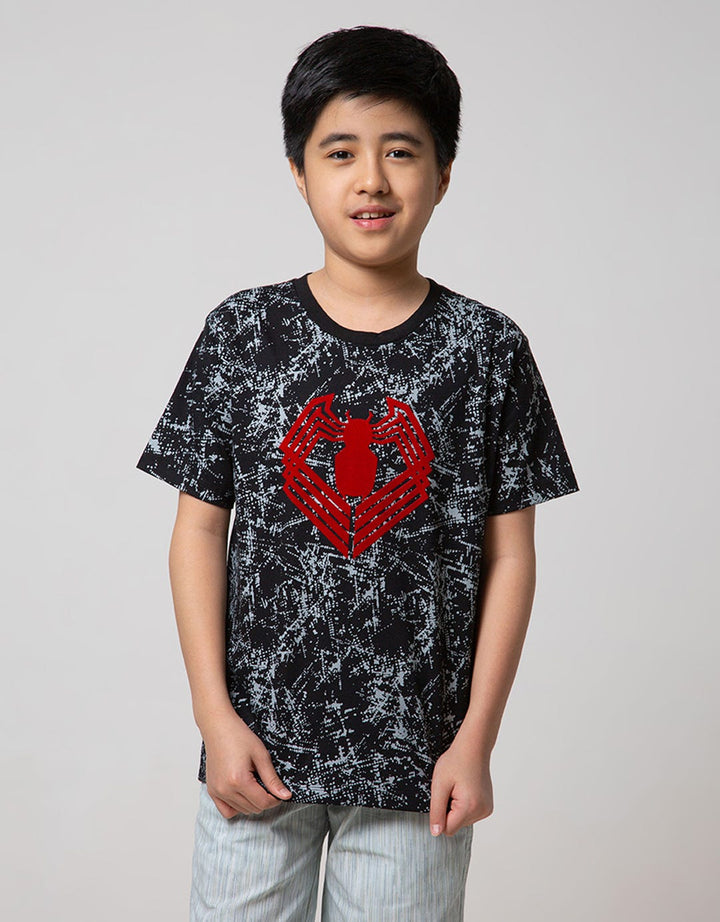 Marvel Spider-Man Fullprint Laba Venom Short Sleeve T-Shirt