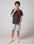 Marvel Spider-Man Fullprint Laba Venom Short Sleeve T-Shirt