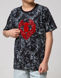 Marvel Spider-Man Fullprint Laba Venom Short Sleeve T-Shirt