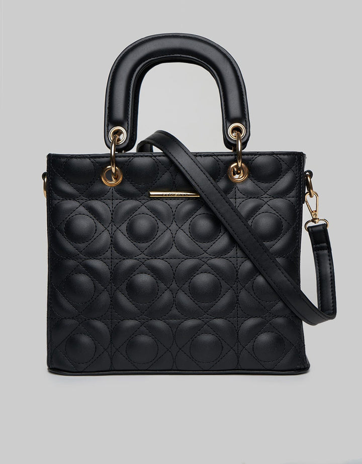 Connexion Handbag Quilted Java Poppy
