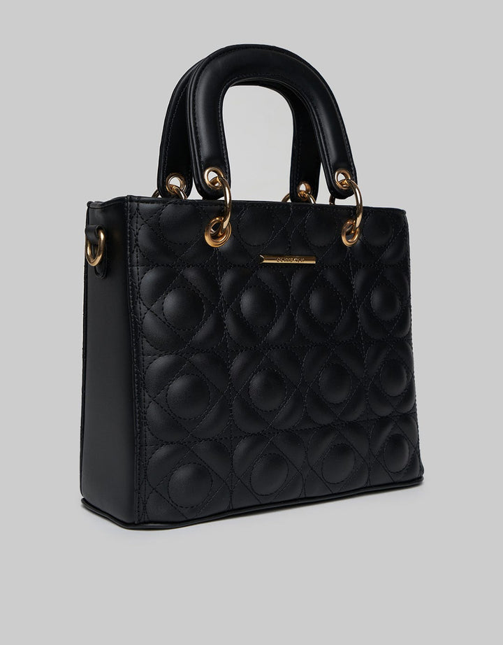 Connexion Handbag Quilted Java Poppy