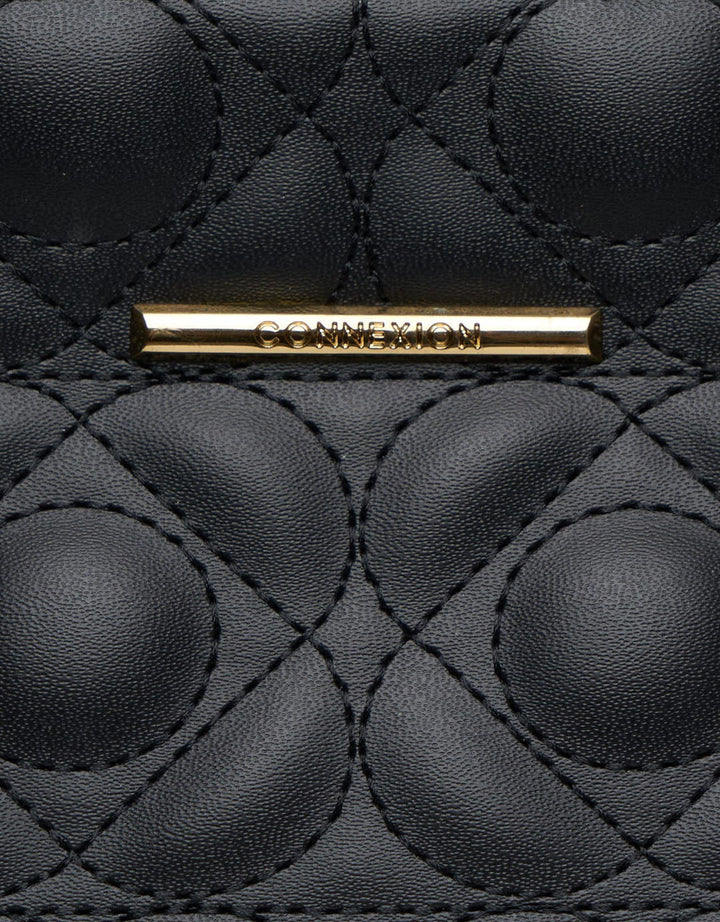 Connexion Handbag Quilted Java Poppy