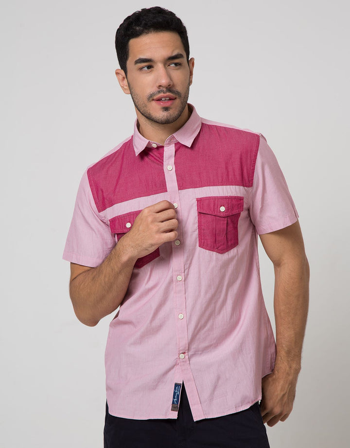 Andrew Smith Pocket Double Kemeja Pria