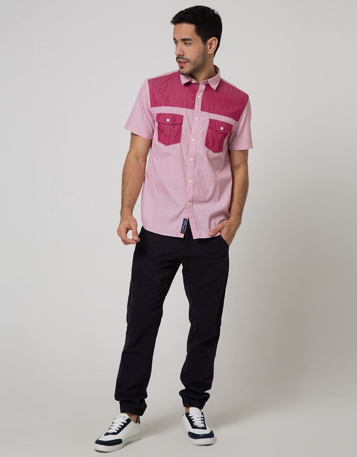 Andrew Smith Pocket Double Kemeja Pria