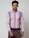 Andrew Smith Stripes Print Long Sleeve Shirt