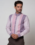 Andrew Smith Stripes Print Long Sleeve Shirt