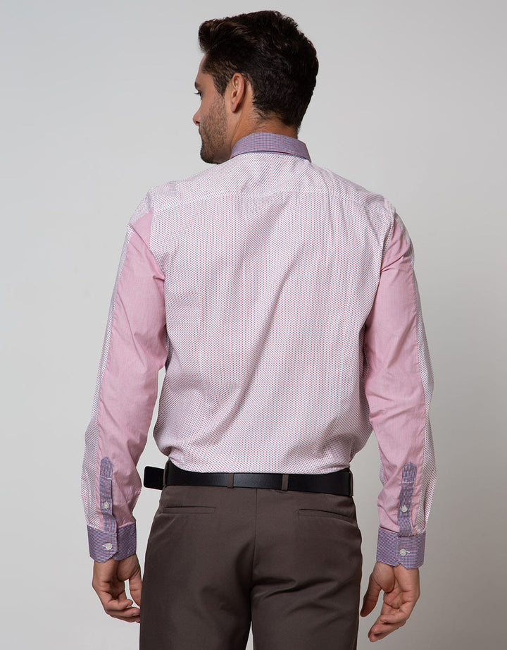 Andrew Smith Stripes Print Long Sleeve Shirt