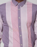 Andrew Smith Stripes Print Long Sleeve Shirt
