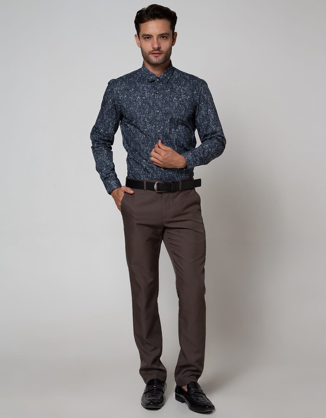 Andrew Smith Print Long Sleeve Shirt