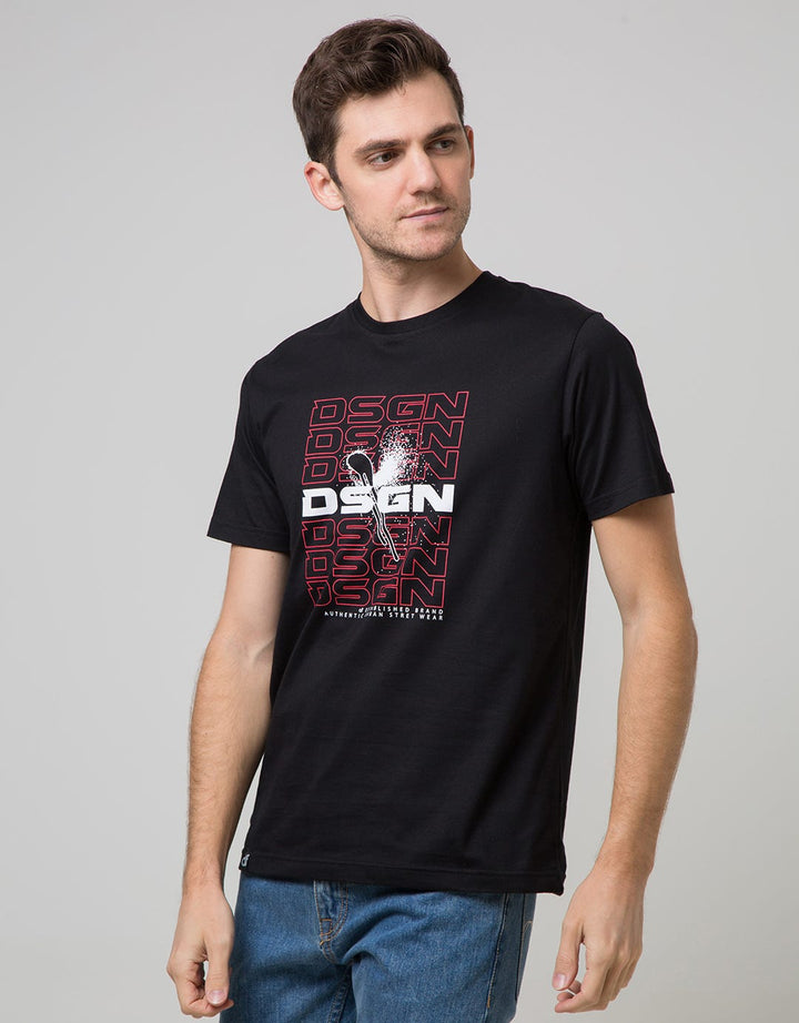 d&f T-Shirt Short Sleeve Dsgn Splash