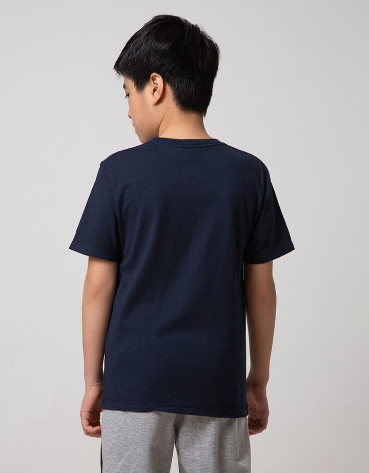 Character Short Sleeve T-Shirt Superman Letter Logo
