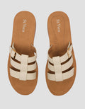 St. Yves Tripple Strap Slipper Sandal Wanita