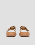 St. Yves Tripple Strap Slipper Sandal Wanita