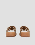St. Yves Tripple Strap Slipper Sandal Wanita