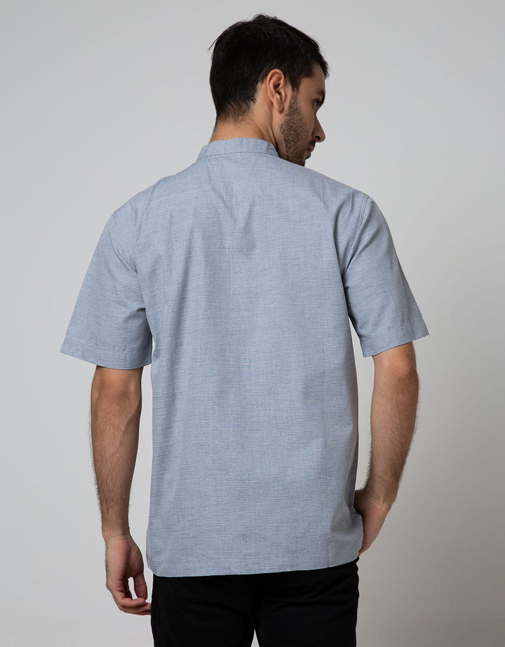 Intresse Cashmere Baju Koko Lengan Pendek