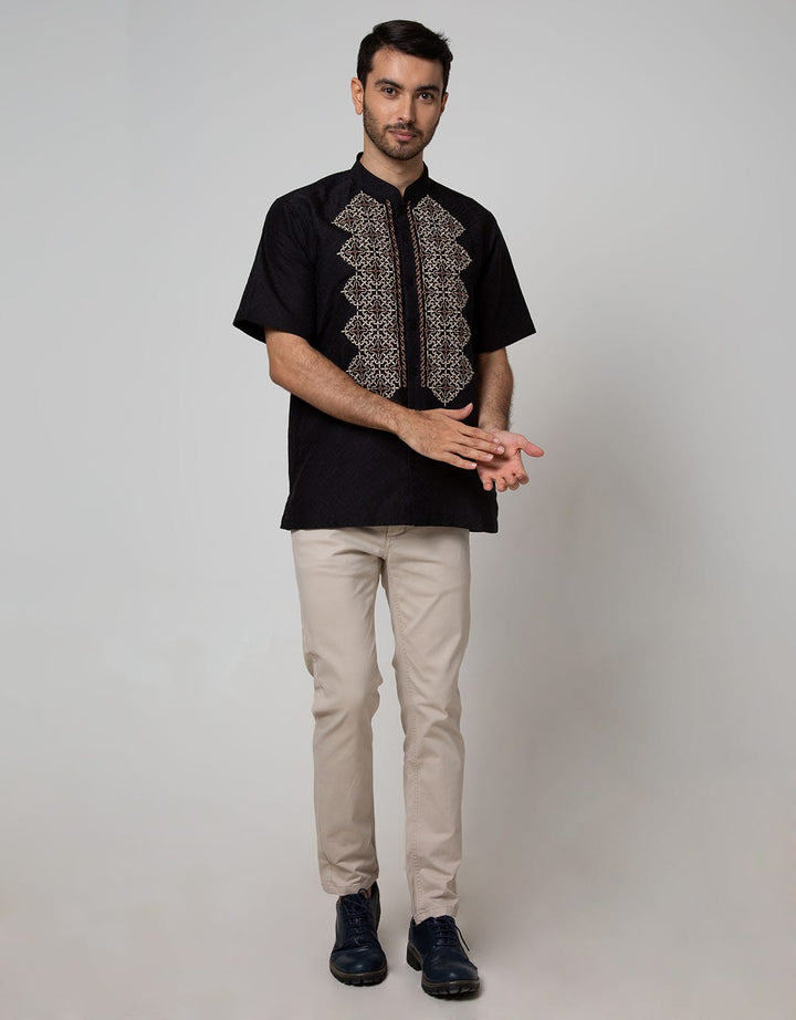Intresse Clotted Bla Short Sleeve Koko
