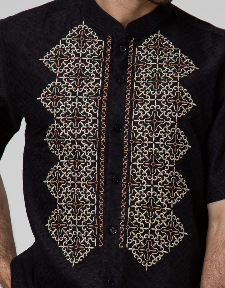 Intresse Clotted Bla Short Sleeve Koko