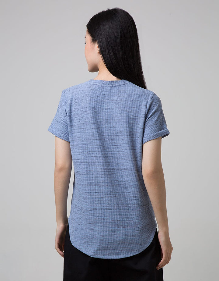 Connexion Short Sleeve T-Shirt Waffle Slub With Pocket