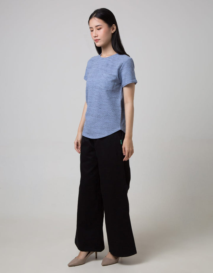 Connexion Short Sleeve T-Shirt Waffle Slub With Pocket
