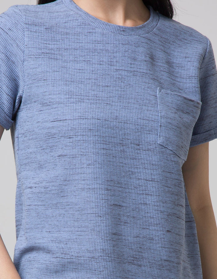 Connexion Short Sleeve T-Shirt Waffle Slub With Pocket