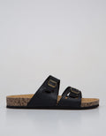 Nevada Slipper Sandals Double Strap Buckle