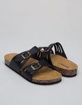 Nevada Slipper Sandals Double Strap Buckle