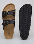 Nevada Slipper Sandals Double Strap Buckle