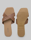 Nevada Ladies Sandals Flat Cross
