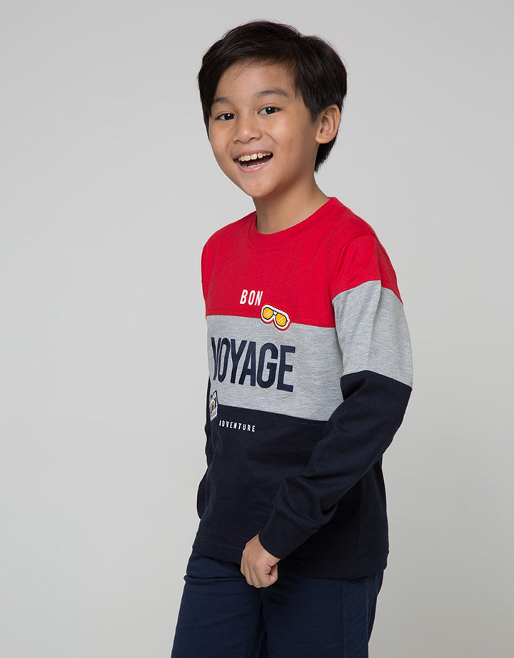 Twist Kids Kids Davino Kaos Oblong Lengan Panjang