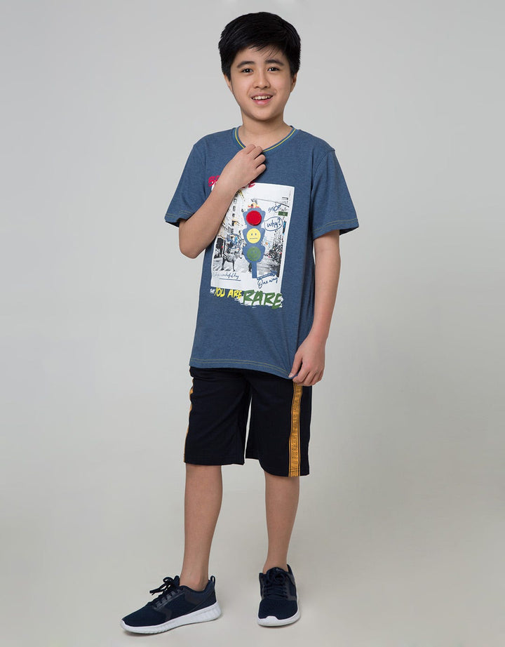 Nevada Kids Multipack Short Pants Knit Fullprint Tex Sport Sablon Tape