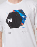 Nevada Short Sleeve T-Shirt Print Hexagon N