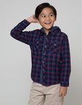 Twist Kids Desta Kotak Jacket Hoodie Twill