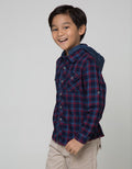 Twist Kids Desta Kotak Jacket Hoodie Twill