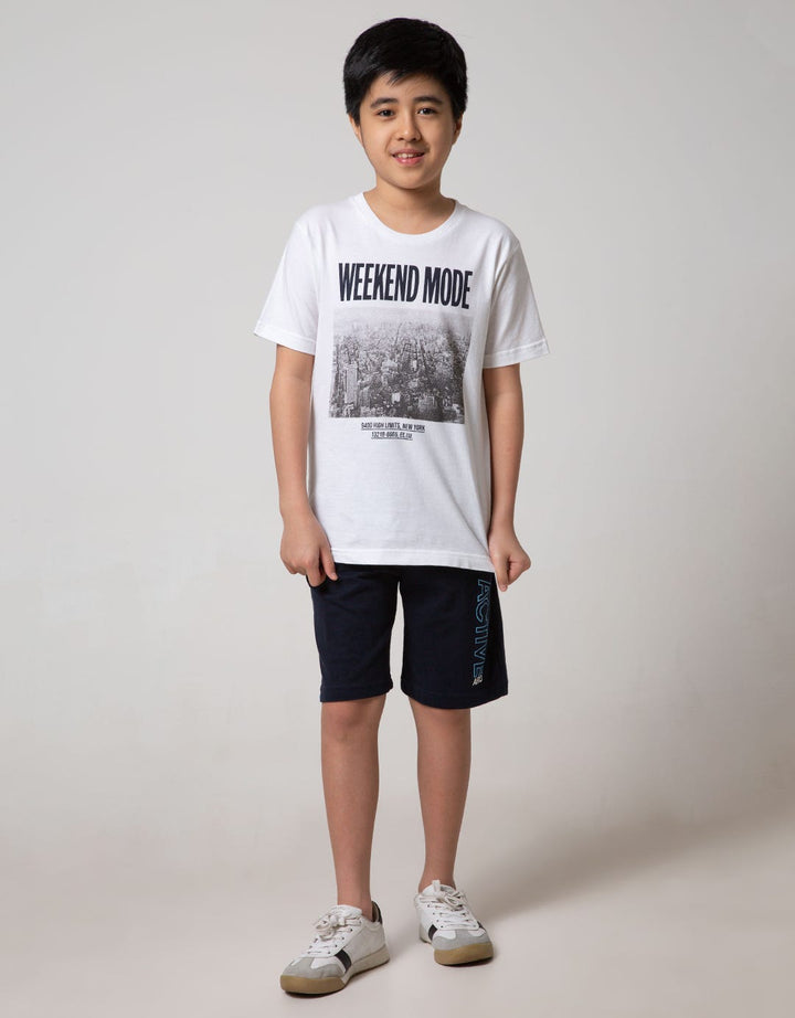 Aero Kids Shorts Pants Printnofloc Tade Regular Keep Active