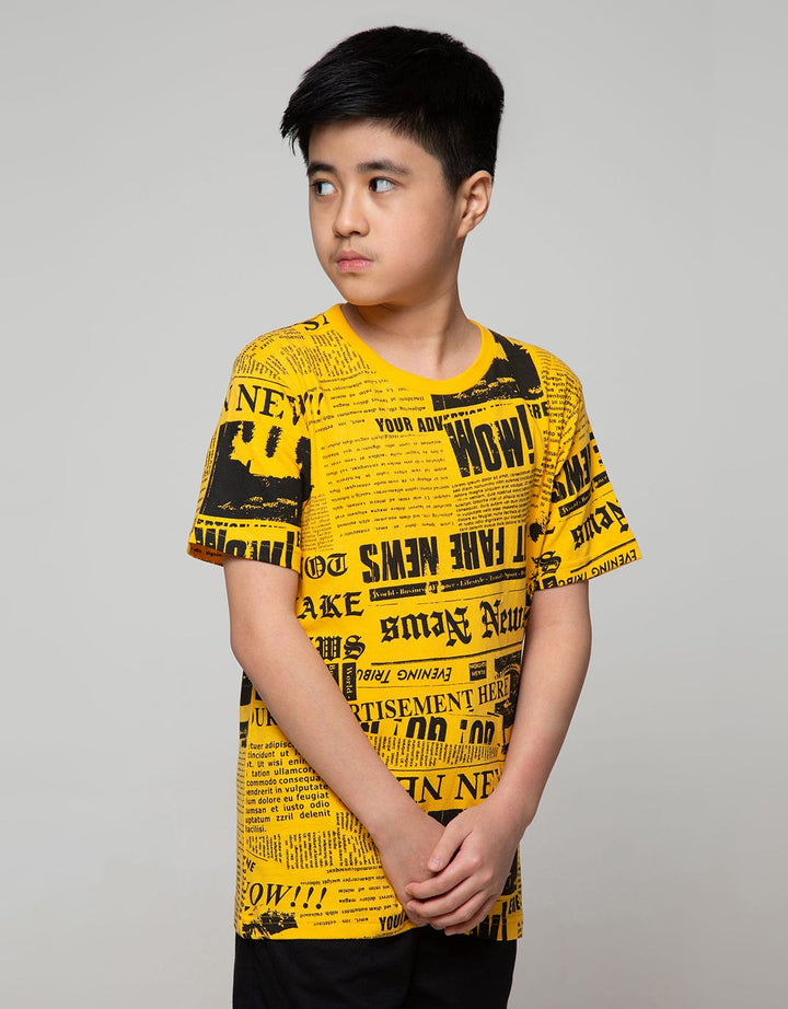 Nevada Short Sleeve T-Shirt Newspaper