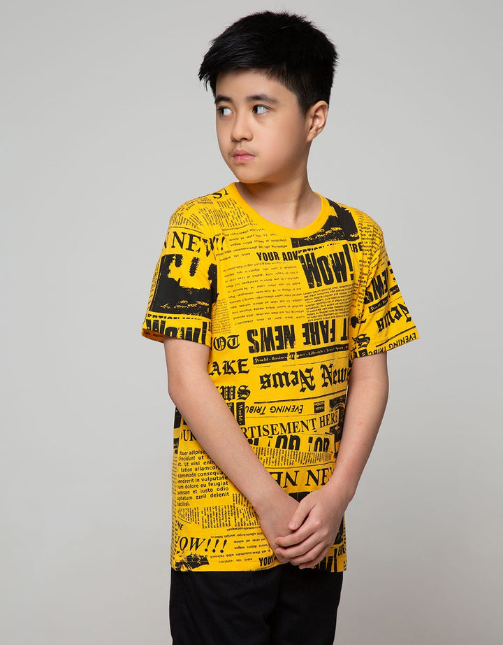 Nevada Short Sleeve T-Shirt Newspaper