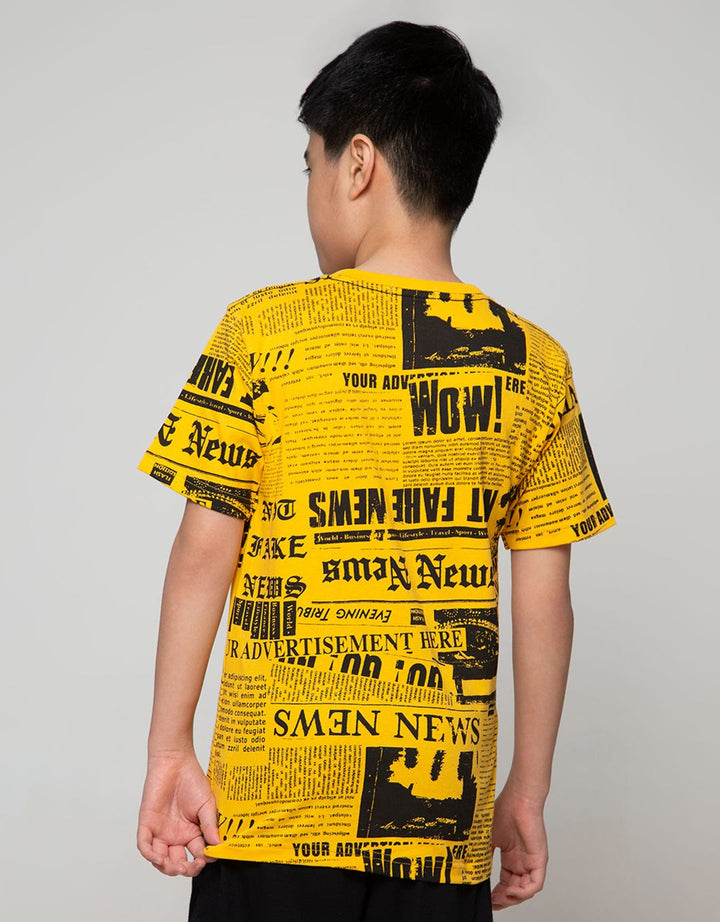 Nevada Short Sleeve T-Shirt Newspaper
