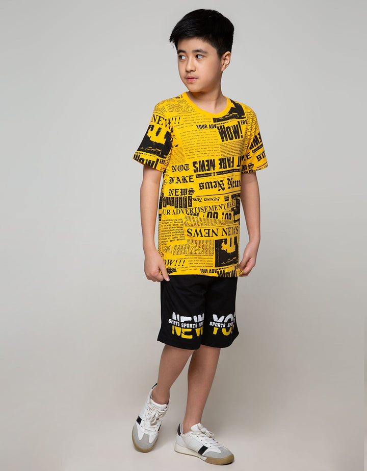 Nevada Short Sleeve T-Shirt Newspaper