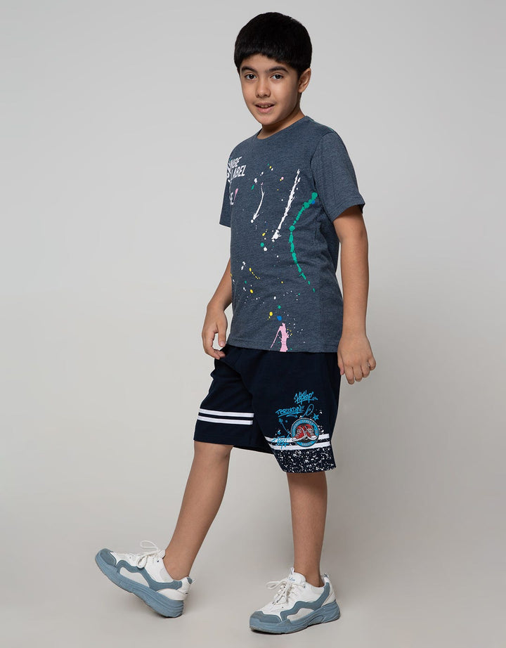 Nevada Short Sleeve T-Shirt Splash Change Your Label