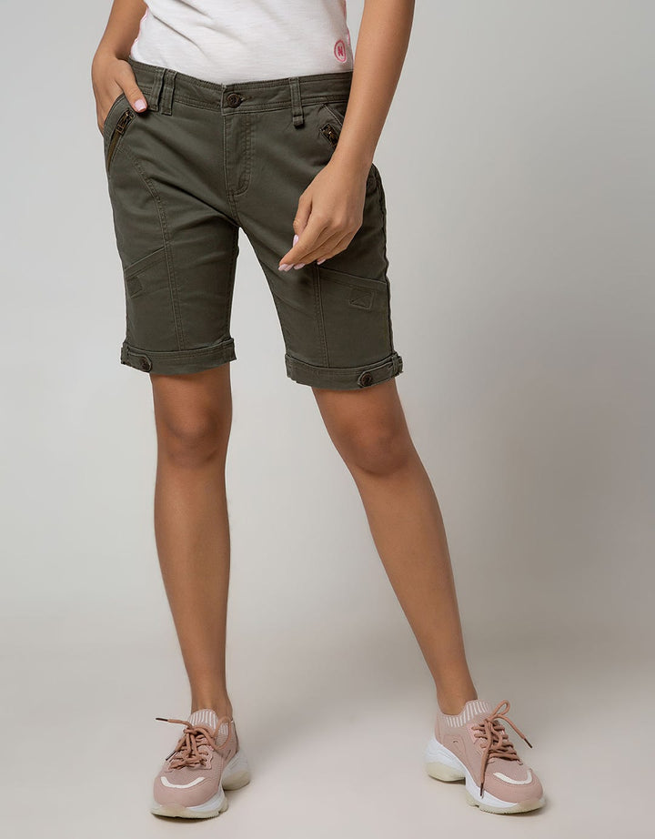 Cardinal Girl Bermuda Cotton
