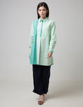 Cardinal Girl Kemeja Lengan Panjang Two Tone Color