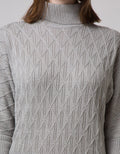 Come Cable Batwing Knit Dress