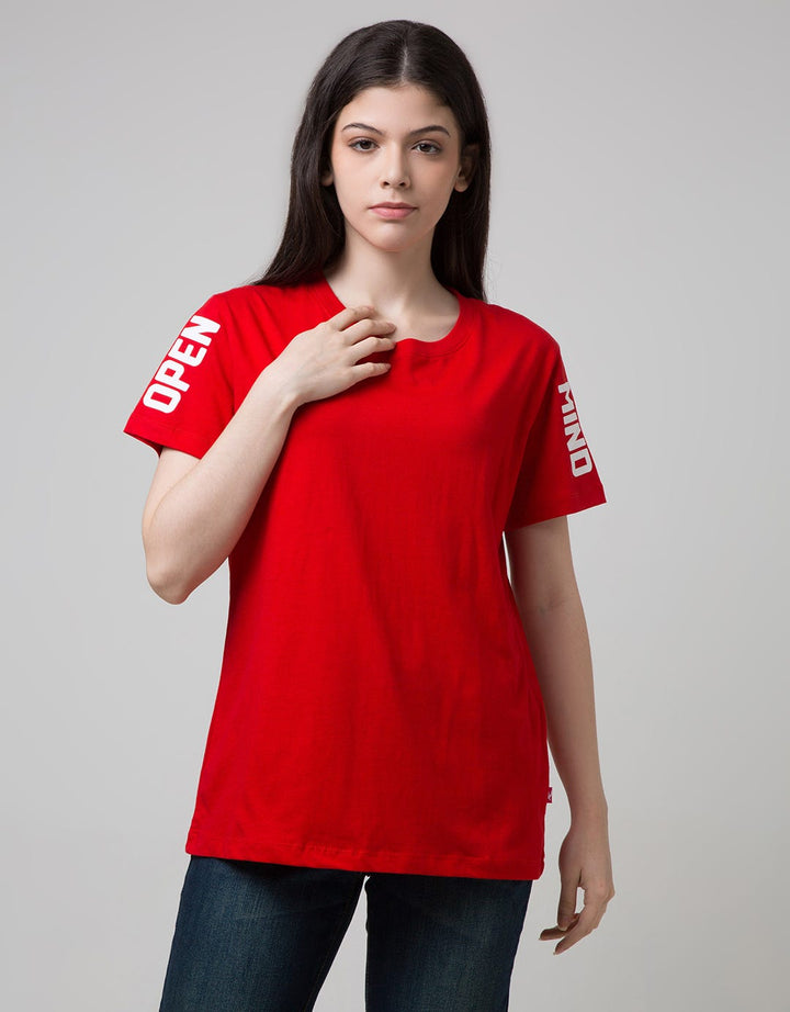Cardinal Girl T-Shirt Open Mind