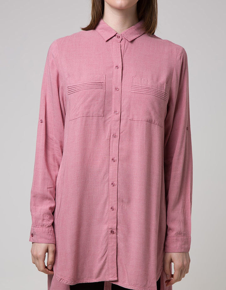 Cardinal Girl Tunik Double Pocket