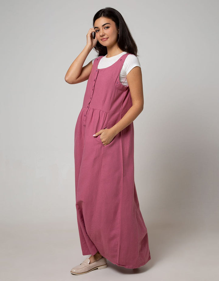 Cardinal Girl Overall Dress
