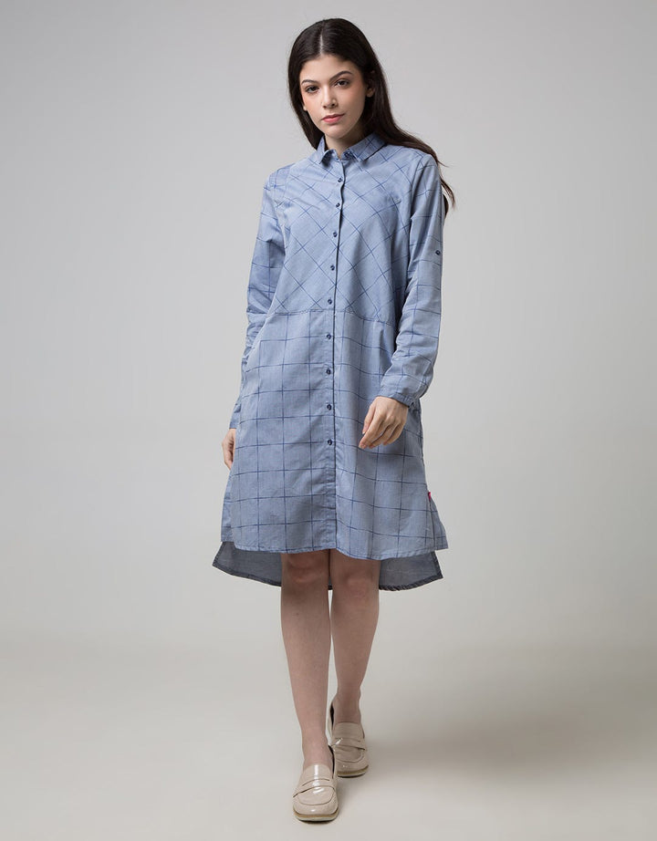 Cardinal Girl Tunik Motif Kotak