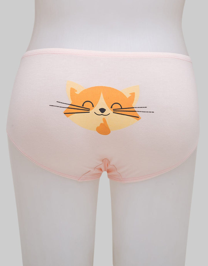 Nevada Hipster Briefs Print Cat Face