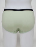 Nevada Midi Briefs Print Coffee Bl Elastic Cx Cd