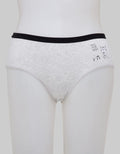 Nevada Midi Briefs Print Coffee Bl Elastic Cx Cd