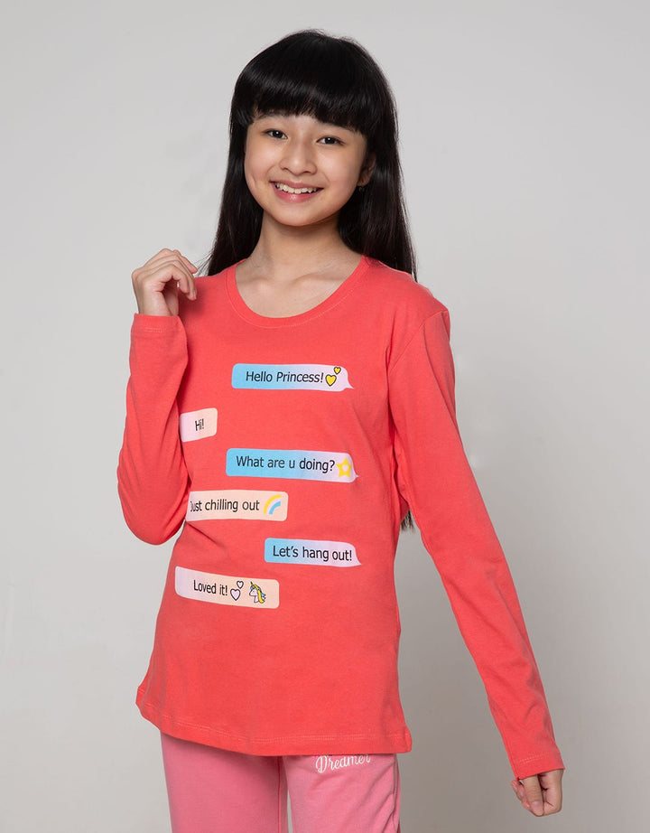 Nevada Long  Sleeve T-Shirt Ki Chat Bubble